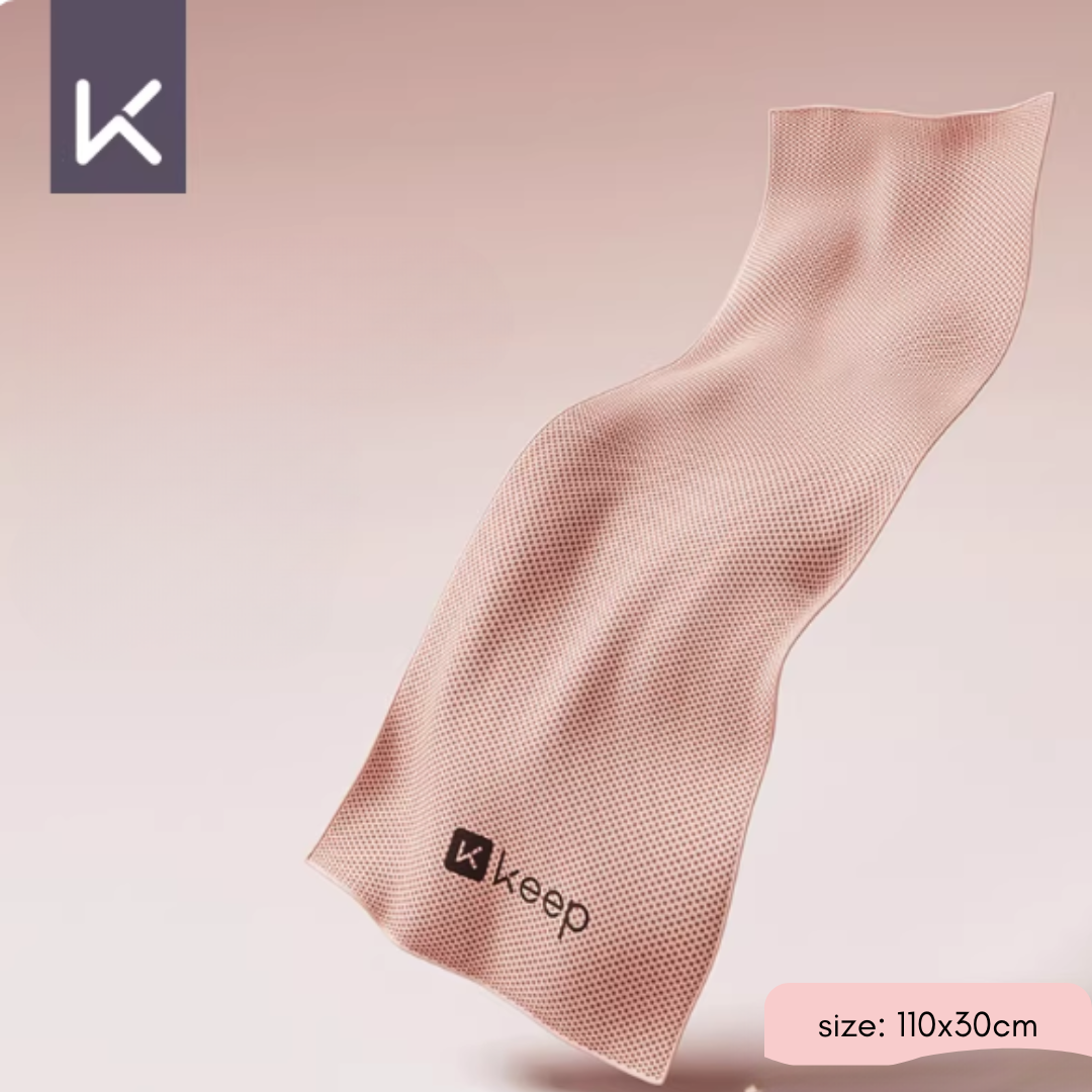 KEEP FlowFit Sports Towel – Pink